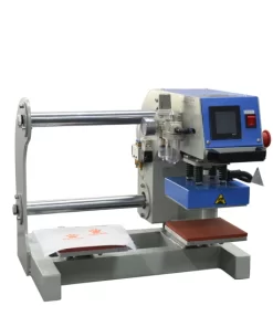 Máy ép nhiệt khí nén 20x30cm 2 mâm, đầu trượt Gaoshang