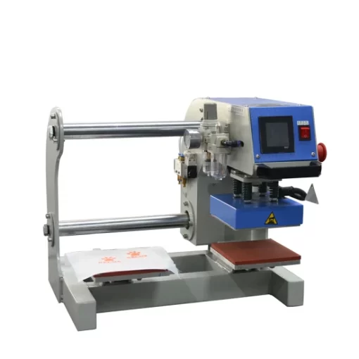 New up Sliding Pneumatic Double Station for Printer Clothing 12 12 Cm