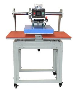 Máy ép nhiệt khí nén 50x70cm 2 mâm, đầu nhiệt trượt Gaoshang