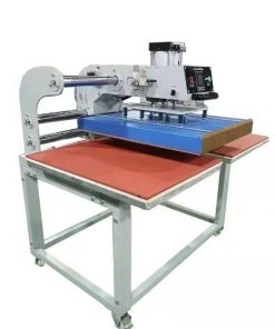 Máy ép nhiệt khí nén 60x80cm 2 mâm, đầu nhiệt trượt Gaoshang