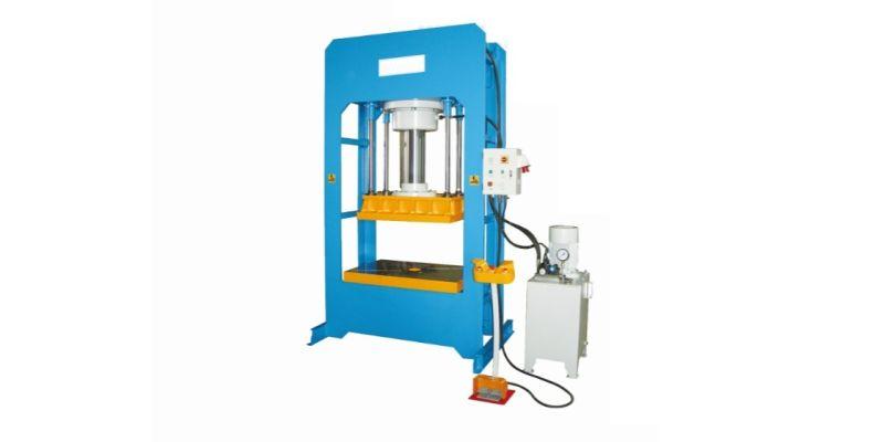 Máy ép thủy lực mini có thể ép được vật liệu giống máy ép thủy lực thông thường không 3