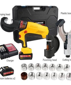 Máy ép cốt, cắt, đục lỗ đa năng dùng pin EBS-400B