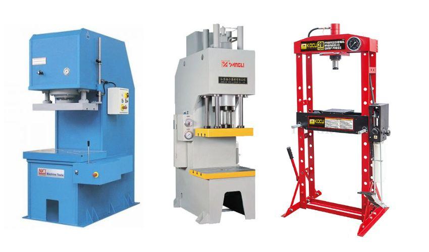 phân loại máy ép thủy lực