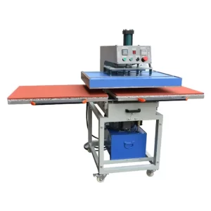 Máy ép nhiệt khí nén 60x80cm 2 mâm trượt Gaoshang