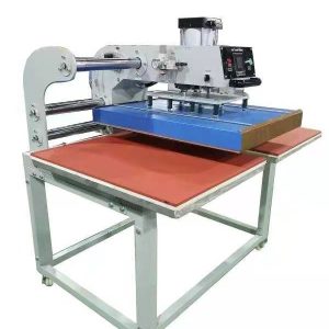 Máy ép nhiệt khí nén 60x80cm 2 mâm, đầu nhiệt trượt Gaoshang