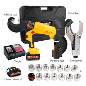 Máy ép cốt, cắt, đục lỗ đa năng dùng pin EBS-400B