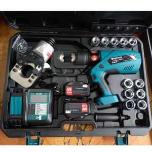 Máy ép đầu cos kiêm cắt cáp dùng pin EM55-400